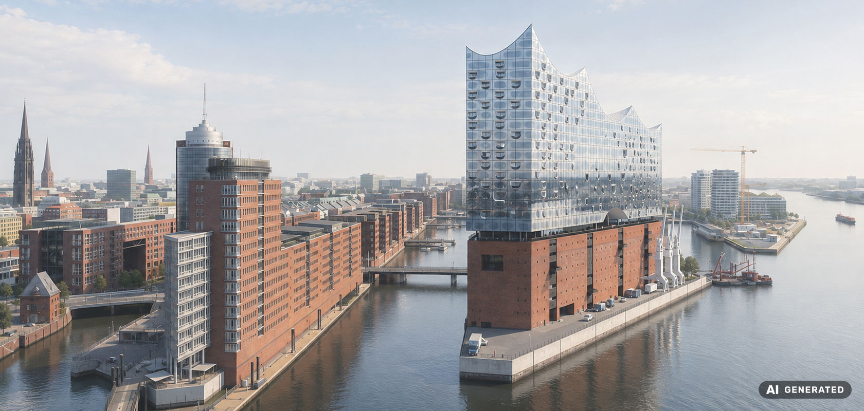 Konzerthaus Elbphilharmonie als Referenz für MSR-Fachplanung.